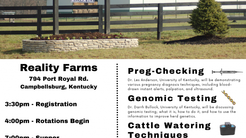 regional beef field day