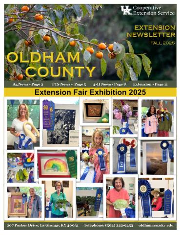 Fall 2025 Newsletter Cover
